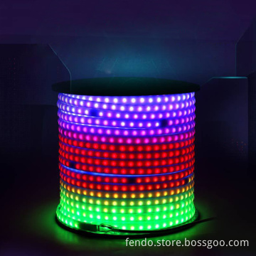 220V RGBIC Water Running Neon Light Strip - RGBW LED Rope Light